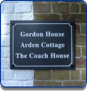 Sign outside Gordon House